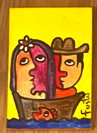 Jose Fuster Authentic Cuban Tile Painting 27