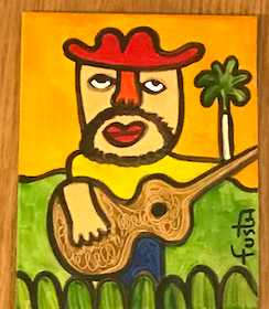 Jose Fuster Authentic Cuban Tile Painting 28