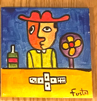 Jose Fuster Authentic Cuban Tile Painting 22