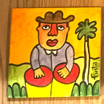 Jose Fuster Authentic Cuban Tile Painting 20