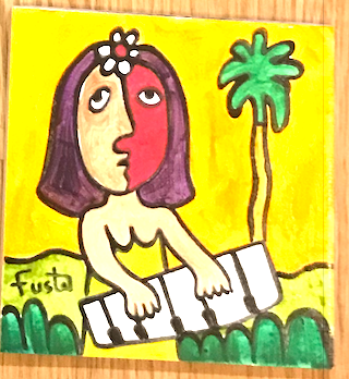 Jose Fuster Authentic Cuban Tile Painting 17