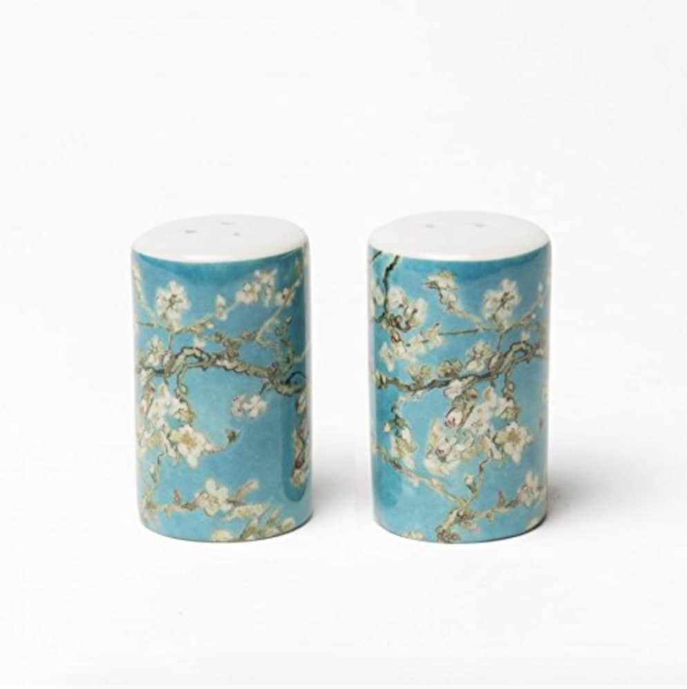 Van Gogh Salt & Pepper Almond Blossom Porcelain Shaker Set