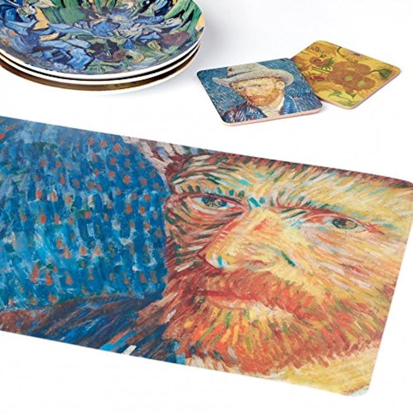 Van Gogh Placemat Self-Portrait with Grey Felt Hat