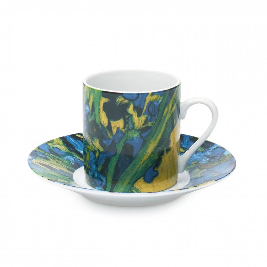Vincent Van Gogh Espresso set Ireses (2 pack)