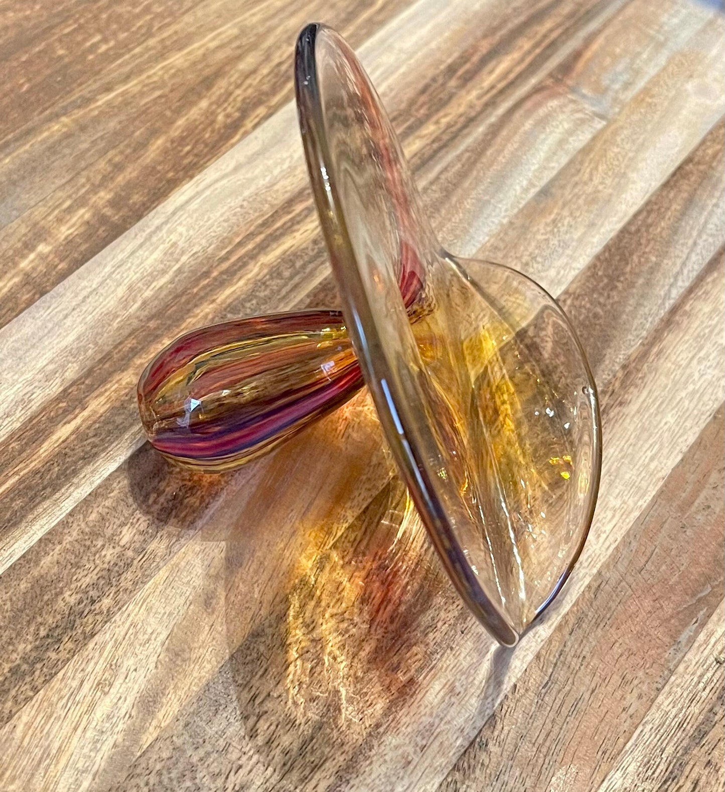 Business Card Holder Yellow & Red