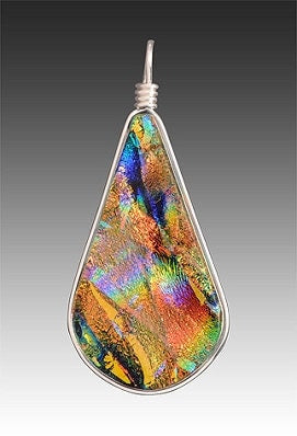 Handcrafted Large Teardrop Pendant
