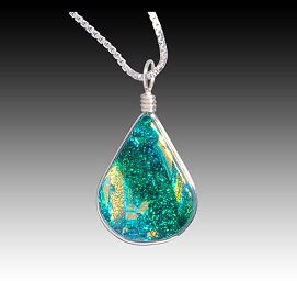 Handcrafted Large Lotus Pendant