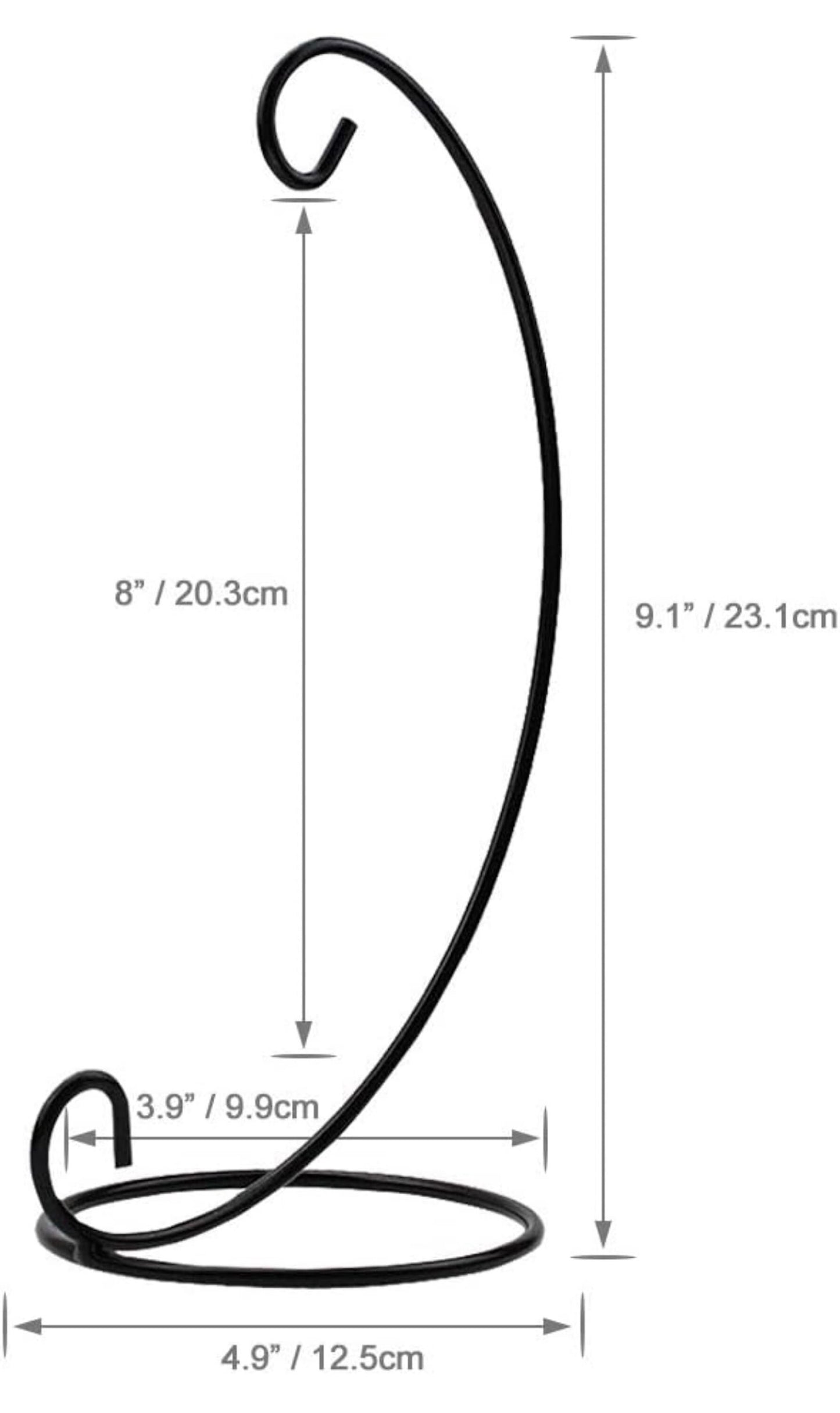 Hand Crafted Ornament Green Meadow by Boise Art Glass