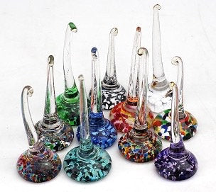 Hand Crafted Glass Ring Holder