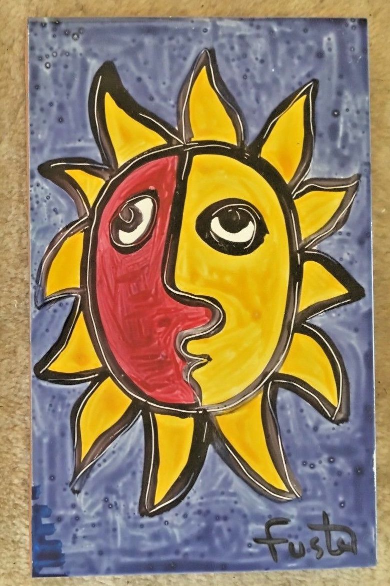 Jose Fuster Authentic Cuban Tile Painting 2
