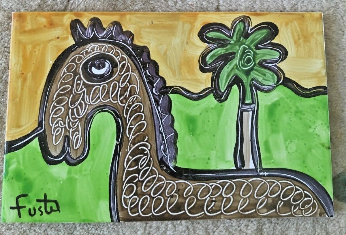 Jose Fuster Authentic Cuban Tile Painting 5