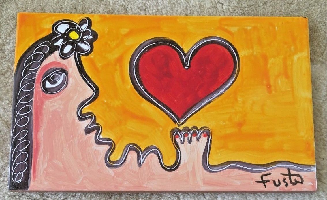 Jose Fuster Authentic Cuban Tile Painting 4