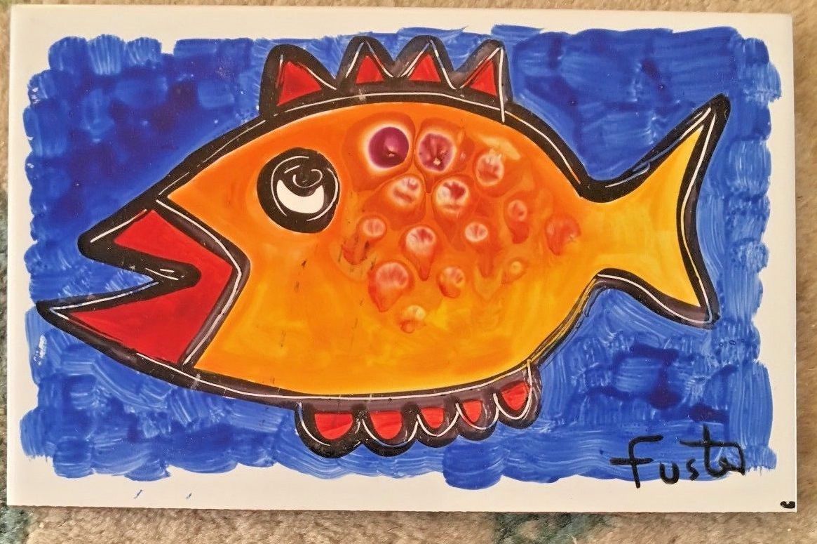 Jose Fuster Authentic Cuban Tile Painting 6