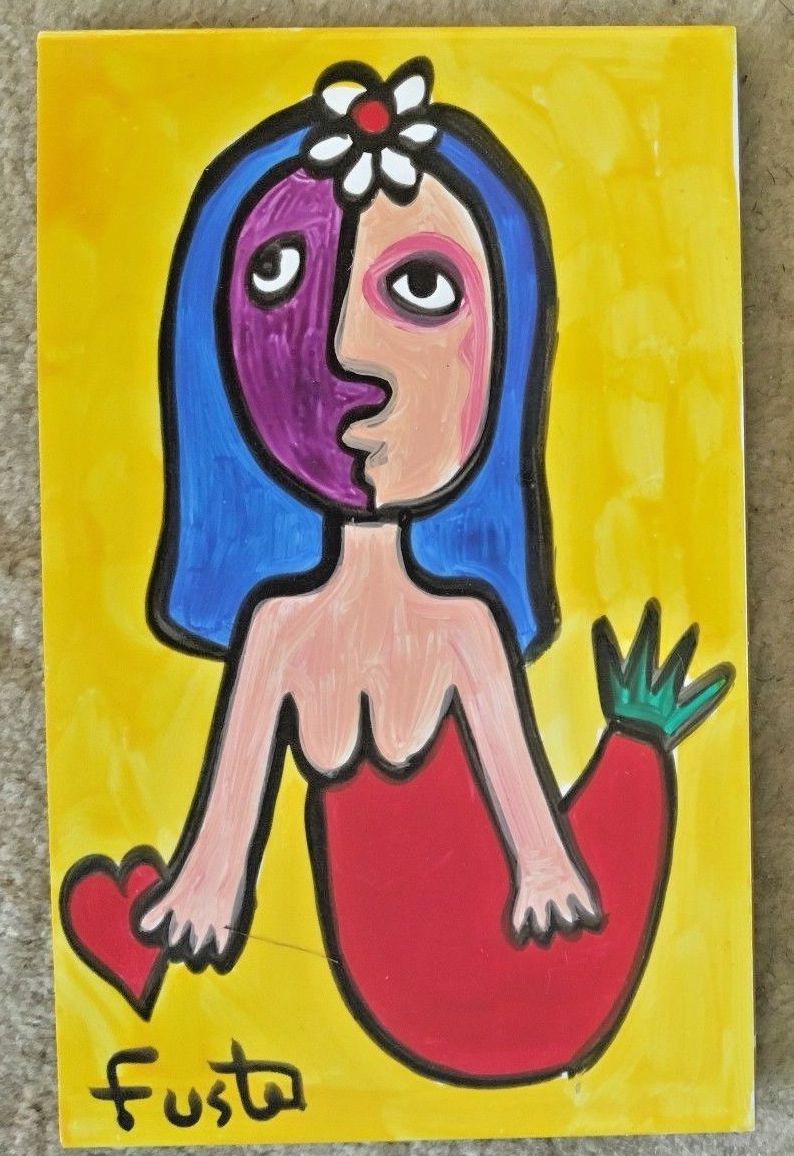 Jose Fuster Authentic Cuban Tile Painting 8