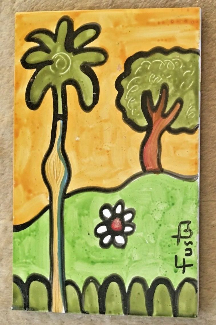 Jose Fuster Authentic Cuban Tile Painting 13