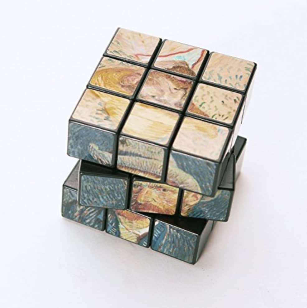 Van Gogh - Rubik's cube - Self Portraits