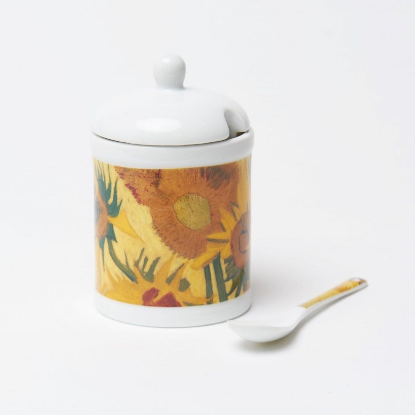 Van Gogh Storage Jar Sunflowers Design