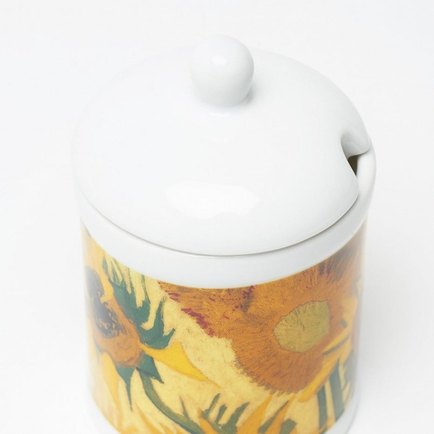 Van Gogh Storage Jar Sunflowers Design