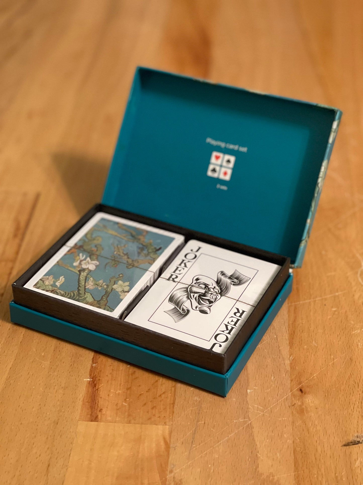 Vincent Van Gogh Playing Card Set of 2 Decks Almond Blossom Design