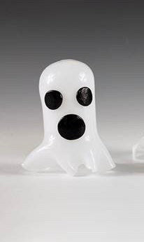 Hand Crafted Ghost Sculpture by Boise Art Glass