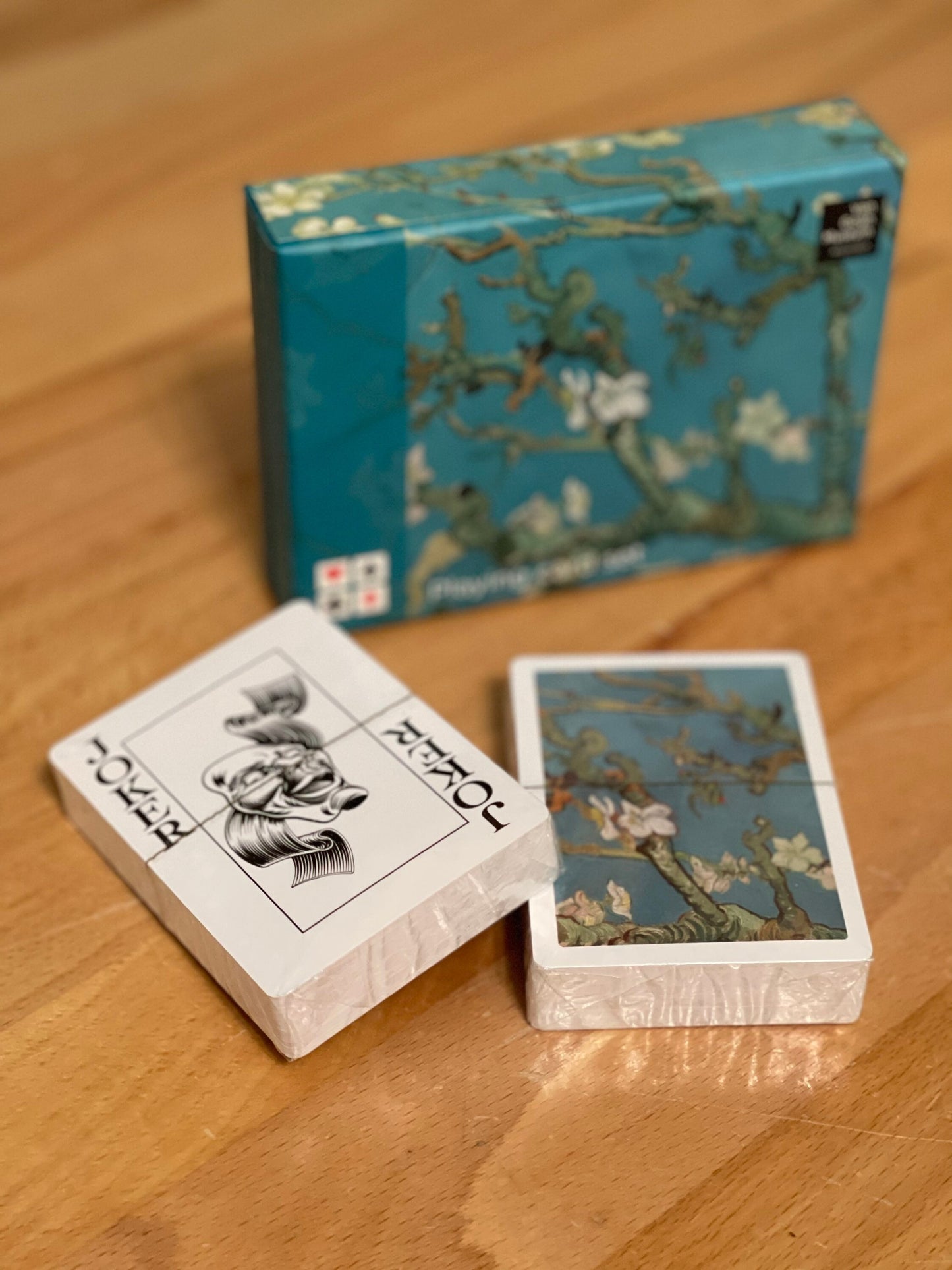 Vincent Van Gogh Playing Card Set of 2 Decks Almond Blossom Design