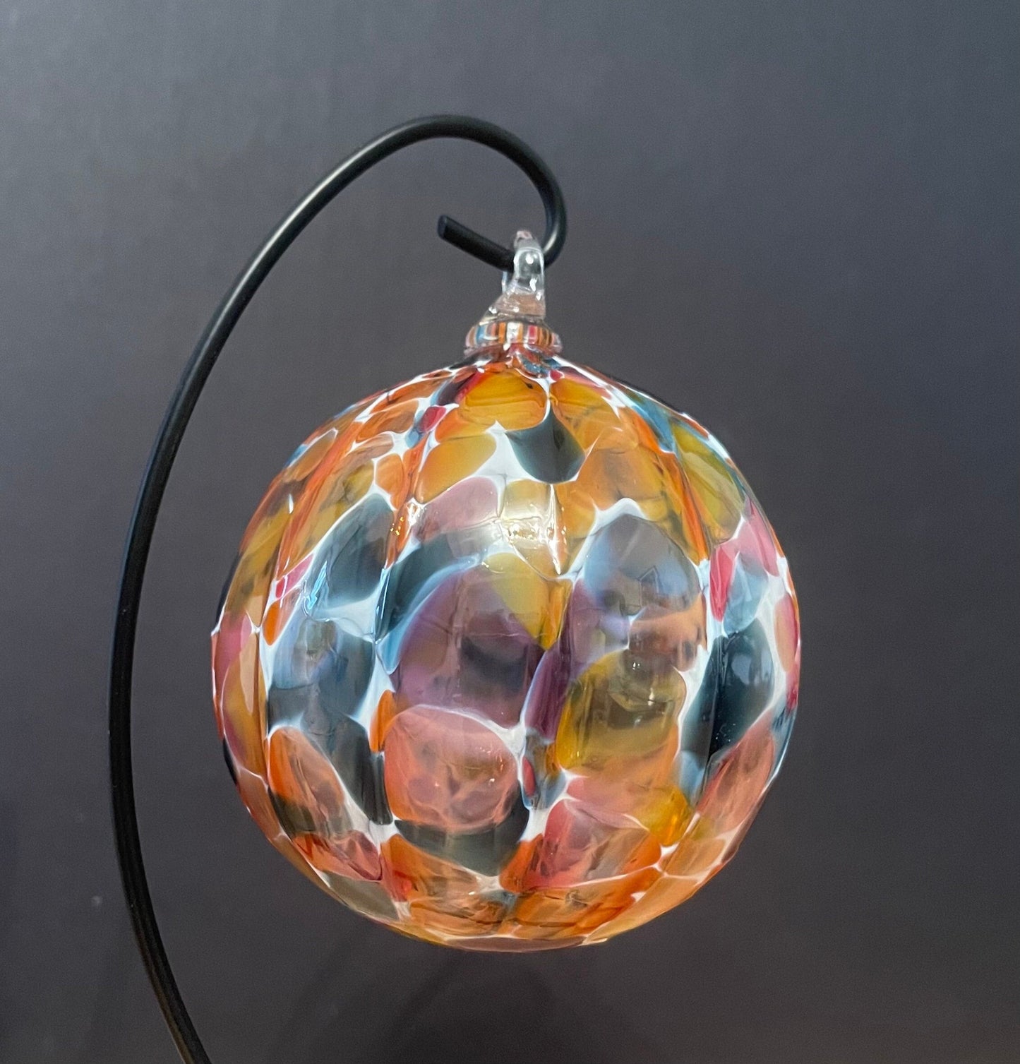 Hand Crafted Ornament Bright Mix by Boise Art Glass