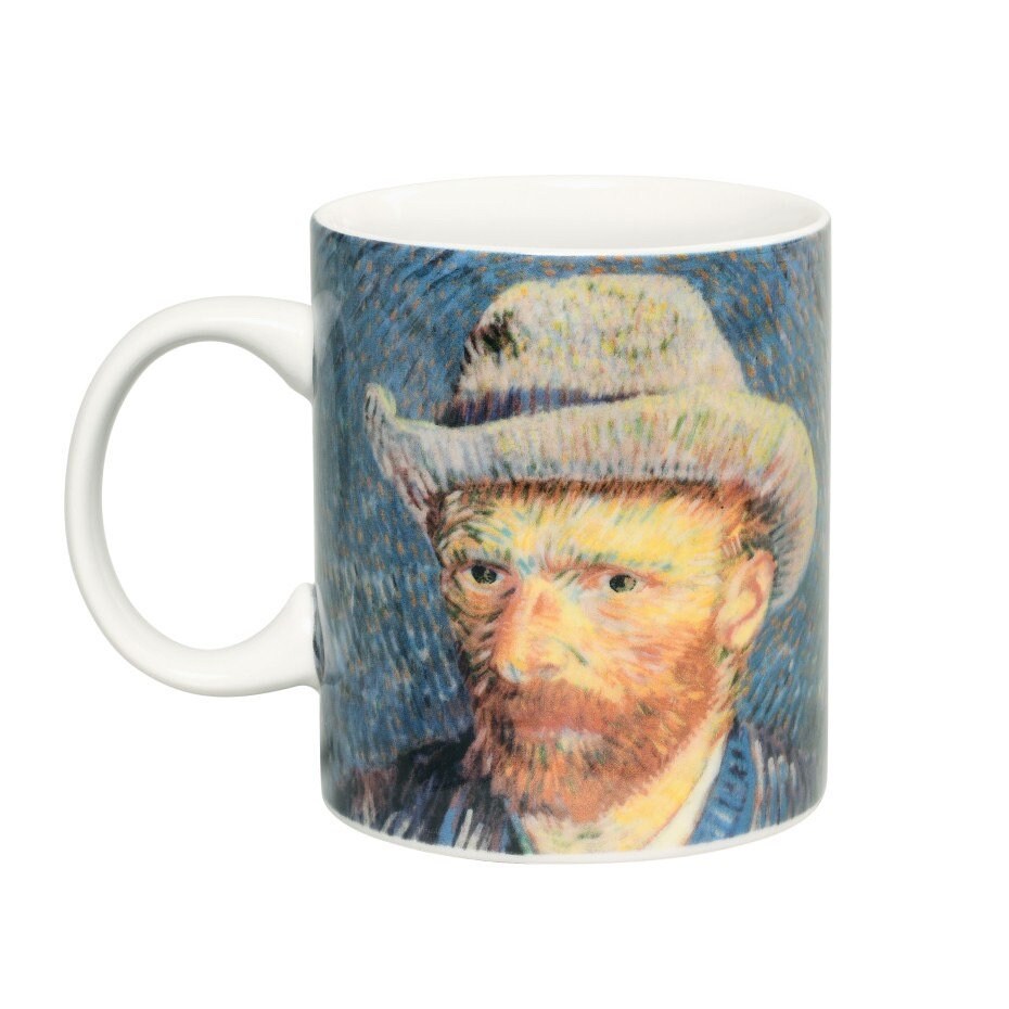Vincent Van Gogh Mug - Self-Portrait with Grey Hat