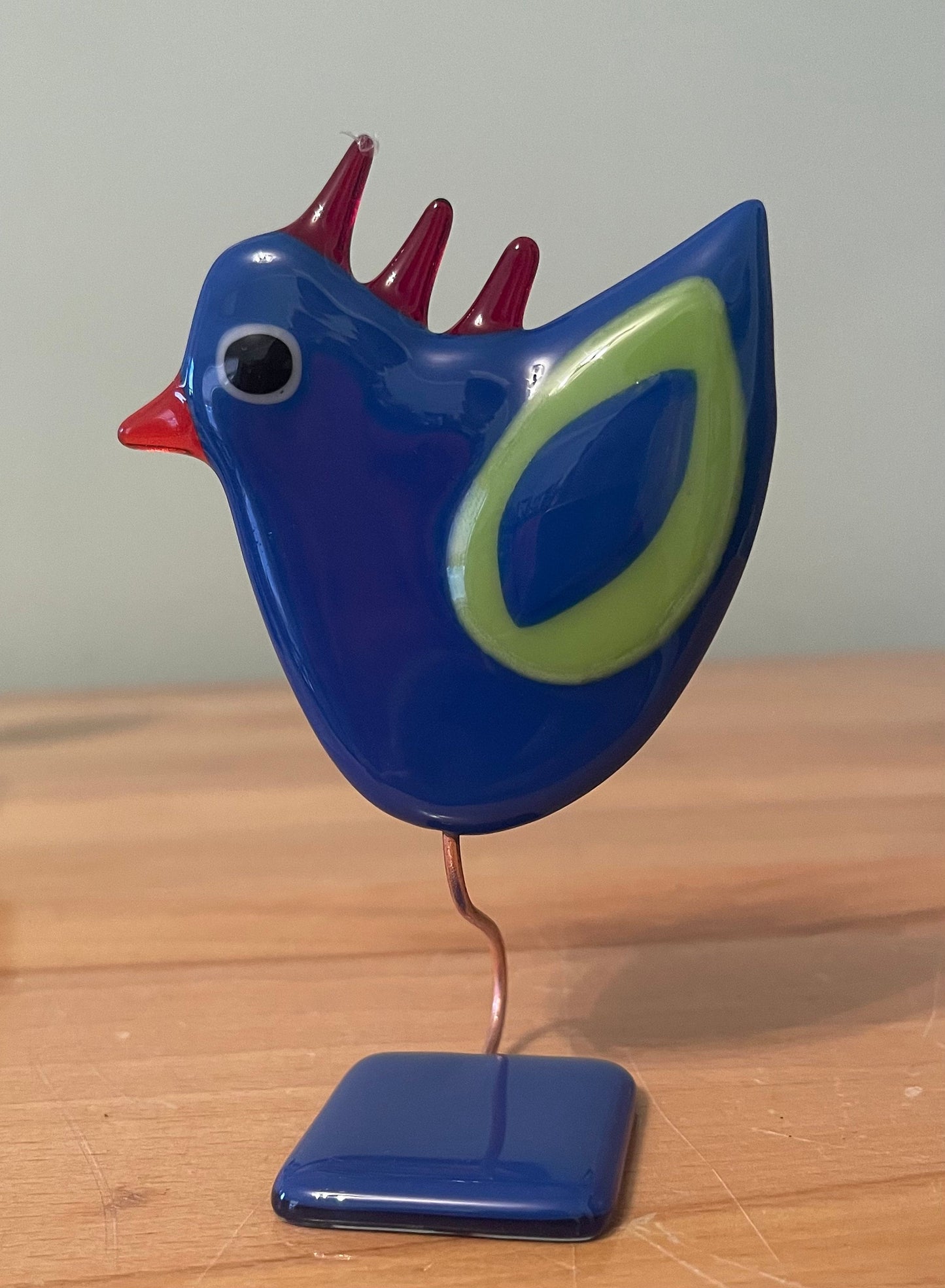 Glass Bird Sculpture