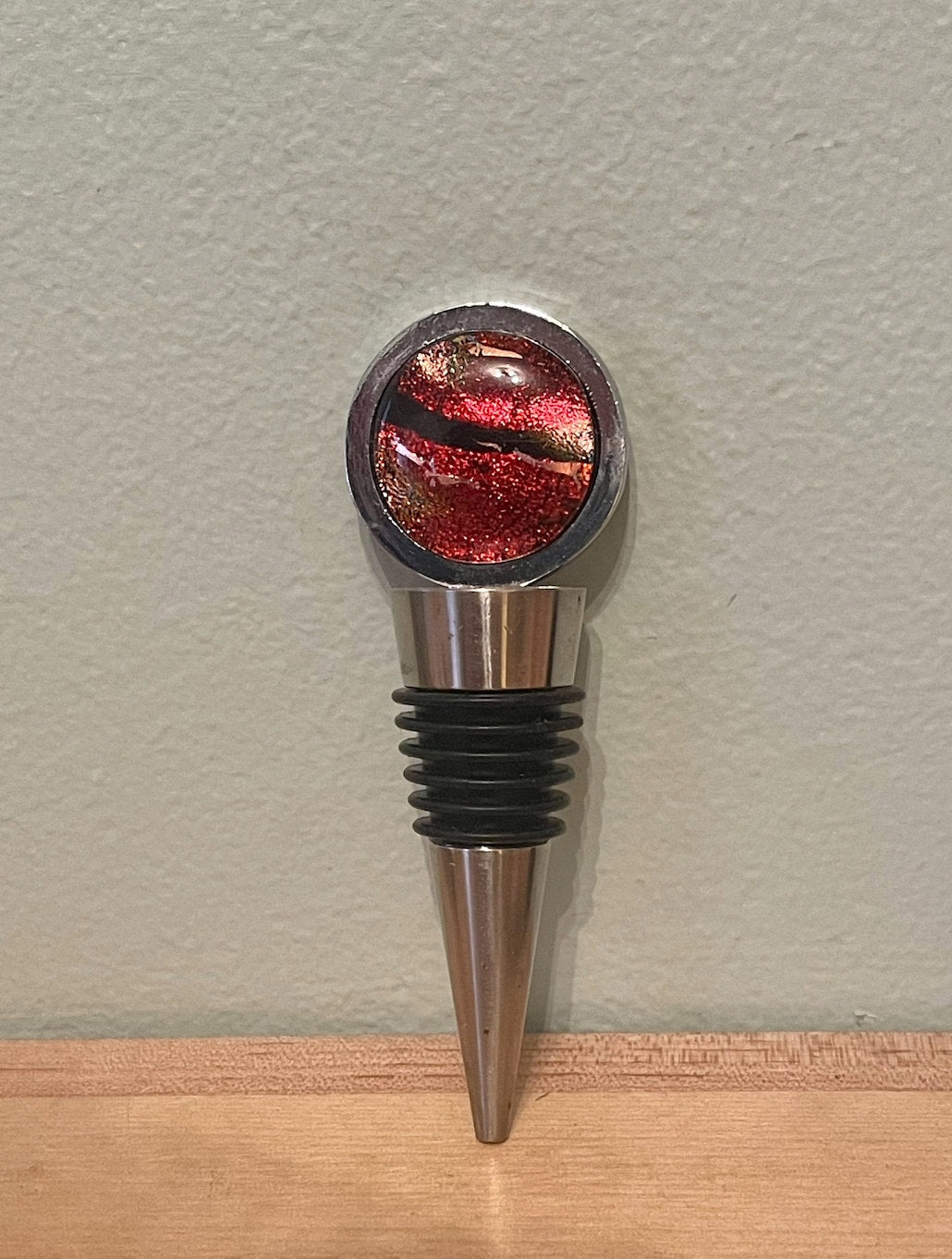 Handcrafted Glass Bottle Stopper
